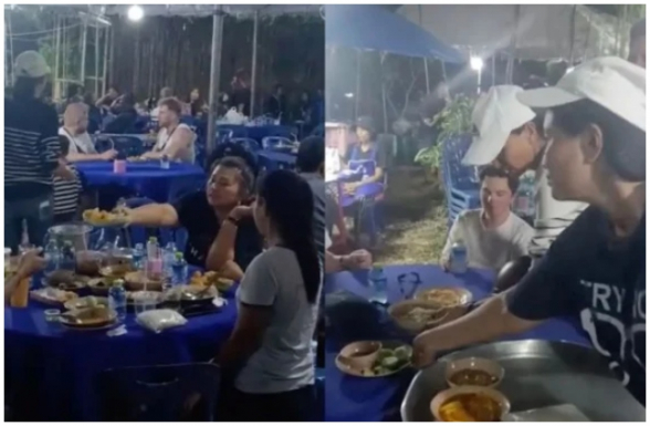 Զբոսաշրջիկները շփոթել են հուղարկավորությունը ռեստորանի հետ